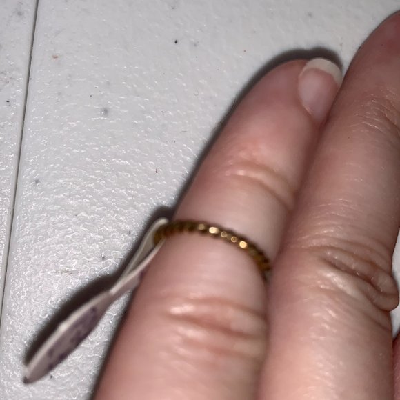 3/4 1.3mm Gold Filled Twist Band Ring - Picture 4 of 5